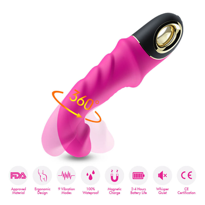 Игрушки секса USB роскошного Masturbator климакса пятна g женщин перезаряжаемые секретные