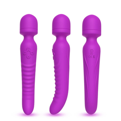 Вибромашина фаллоимитатора шеи двойной палочки AV топления Massager конца умной мягкая