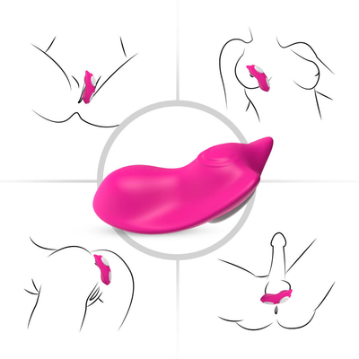 Магнитное дистанционное управление 9 вибромашины Panty клитора быстро проходит невидимое пригодное для носки