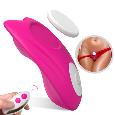 Магнитное дистанционное управление 9 вибромашины Panty клитора быстро проходит невидимое пригодное для носки