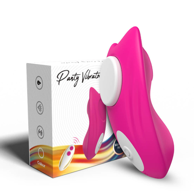 Магнитное дистанционное управление 9 вибромашины Panty клитора быстро проходит невидимое пригодное для носки