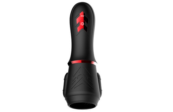 Палочка AV людей - Massager Masturbator вибромашины чашки тренировки Glans 10 частот, двойные моторы