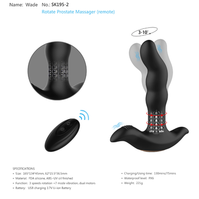 Личный беспроводной Massager простаты