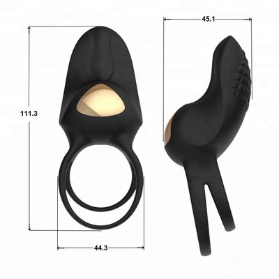 Кольцо крана любов водостойкого Masturbator гея игрушки секса кольца пениса мужского вибрируя