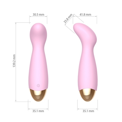 игрушка секса вибромашины кролика силикона Massager палочки 139.2mm перезаряжаемые волшебная