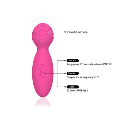 Massager палочки вибромашины палочки секса Massager палочки AV силикона 34.5mm мини электрический