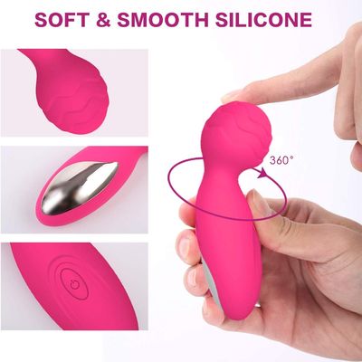Massager палочки вибромашины палочки секса Massager палочки AV силикона 34.5mm мини электрический