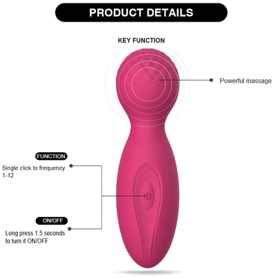 Шеи Massager палочки 12 AV режимов Massager тела сильной Handheld задний бесшнуровой